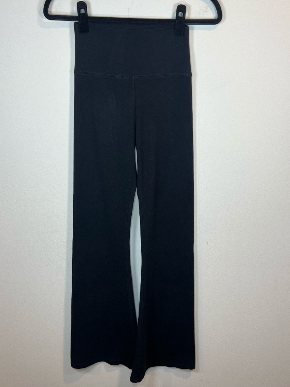 Offline by Aerie OG Foldover Flare Hi-rise Leggings Pants Black Yoga Small Long - Picture 1 of 9